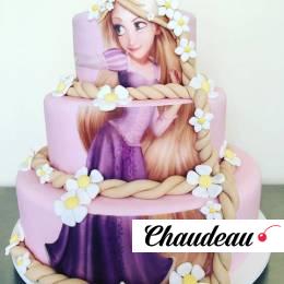 Торт с принцессами Disney «Коса Рапунцель» фото 1 Торт с принцессами Disney «Коса Рапунцель» на заказ