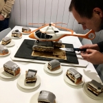 Торт для мужчин «Вертолет» на заказ