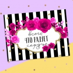 Открытка-Комплимент «Всего, что радует сердце» на заказ