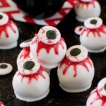 Пирожные на Хэллоуин «Глаз зомби» на заказ