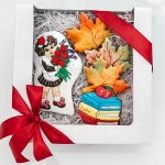 Пряники к 1 сентября «Листопад» фото 1 Пряники к 1 сентября «Листопад» на заказ