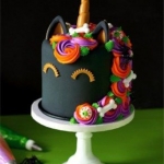 Торт на Хэллоуин «Единорог»