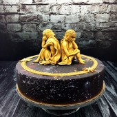 Торты на день рождения «Близнецы» на заказ