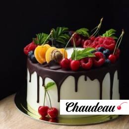 Торт с ягодами «Бархатный сезон» фото 1 Торт с ягодами «Бархатный сезон» на заказ