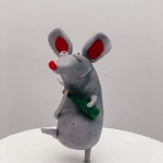 Фигурка на торт «Праздничный Мышонок» на заказ