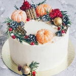 Торт на Новый год «Классический» на заказ