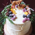 Торт на Новый год «Лесная сказка» на заказ