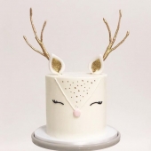 Торт на Новый год «Новогодний Единорог» на заказ