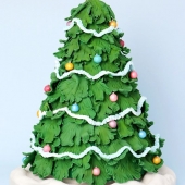 Торт на новый год «Елочка» на заказ