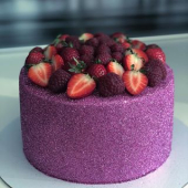Торт с ягодами «Ягодный блеск» на заказ