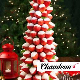 Торт на новый год «Клубничная Елка» на заказ