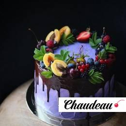Торт с ягодами «Лавандовые сны» фото 1 Торт с ягодами «Лавандовые сны» на заказ