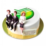 Торт на корпоратив «Лого компании» 