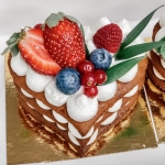 Пирожные «Два сердца»