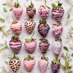 Пирожные «Клубника в шоколаде весенняя»