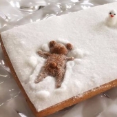 Имбирный пряник «1 января»  на заказ