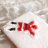 Имбирный пряник «Дед мороз 1 января»  на заказ