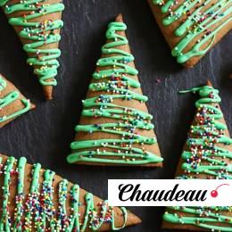 Имбирный пряник «Елка модерн» на заказ