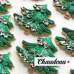 Имбирный пряник «Нарядная елка»  на заказ