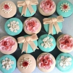 капкейки с цветами
