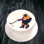 Торт «Хоккейный матч» на заказ