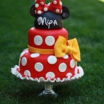 детские торты для девочек в стиле минни маус