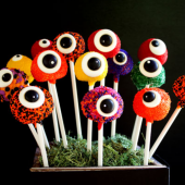 поп-кейки на хеллоуин