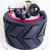торт из мастики для мужчины