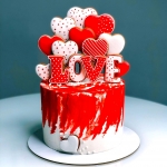 Торт три шоколада «Огонь любви»