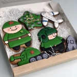 Имбирный пряник «Подарок для солдата»