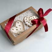 Набор валентинка «Два сердца»