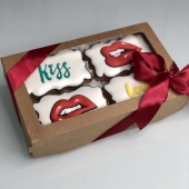 Набор валентинка «Kiss» 