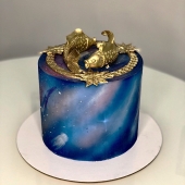 Пряники-топперы для торта «Уточка с метрикой» 