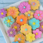 Имбирные пряники на 8 Марта «Цветы на 8 марта»