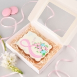 Имбирные пряники на 8 марта «Открытка»