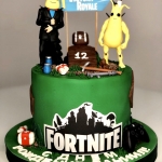 Детский торт для мальчика «Fortnite»