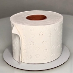 Торт «В виде туалетной бумаги»