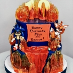 Детский торт для мальчика «Соник»