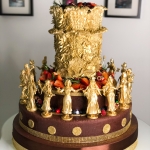 Корпоративный торт «ВДНХ Фонтан Дружбы Народов» 