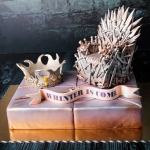 Торт на День рождения «Игры престолов»