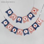 Воздушные шары, гирлянда, топпер, коробка для сладостей, 13 предметов в наборе