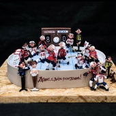 Детский торт для мальчика на 6 лет «Майнкрафт»