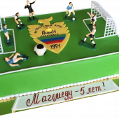 Детский торт для мальчика на 6 лет «Майнкрафт»