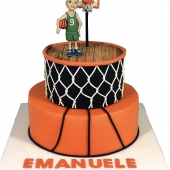 Торт на День рождения  «Баскетболист»