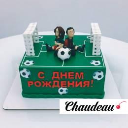 Торт с фигурками «Футболисту» Торт с фигурками «Футболисту»