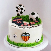 Детский торт на 11 лет «Футбол»