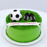 Детский торт на 13 лет «Футбол»
