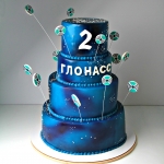 Торт на корпоратив «Глонасс»