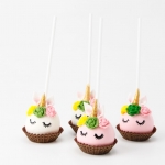 Кейк-попсы «Веселые единорожки» на заказ