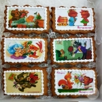 набор имбирных открыток